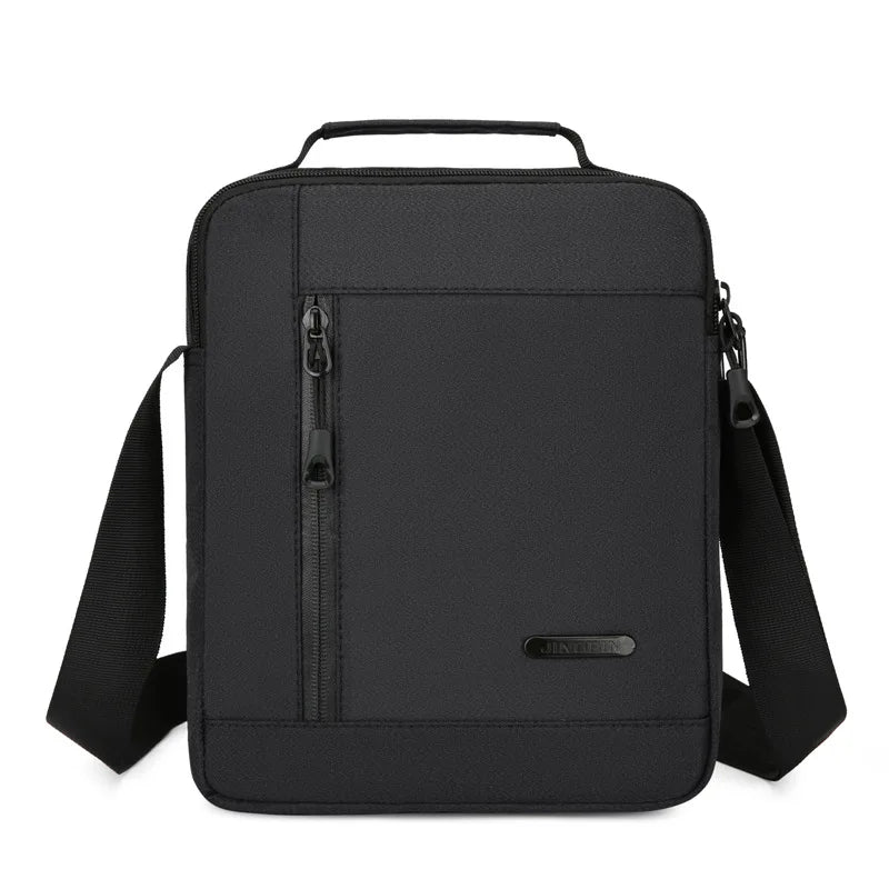 Men's Business Casual Crossbody Bag - Large Tablet Messenger
