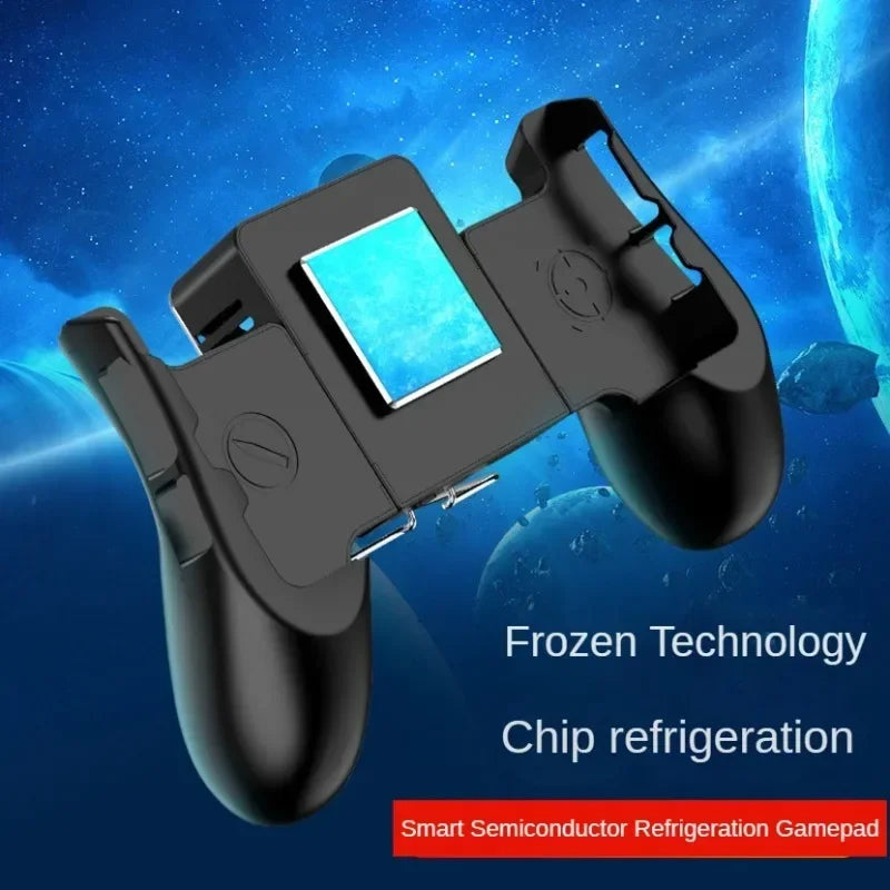 Mobile Phone Radiator Gamepad - Quick-Cooling Semiconductor Fan