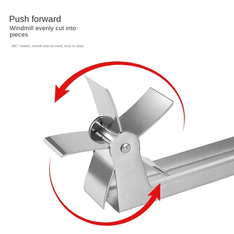 304 Stainless Steel Watermelon Slicer - Windmill Cube Cutter