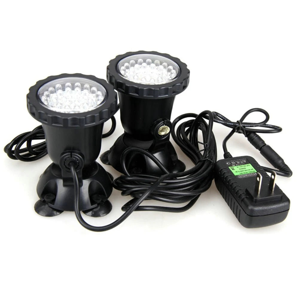IP68 Waterproof LED Underwater Light - 12V RGB Pool Spot