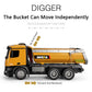 RC Dumper Truck 1/14 Scale | 10CH Remote Control Alloy Loader Toy Set