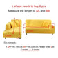 3D Elastic Sofa Covers - Stretch Spandex Couch Slipcover Set