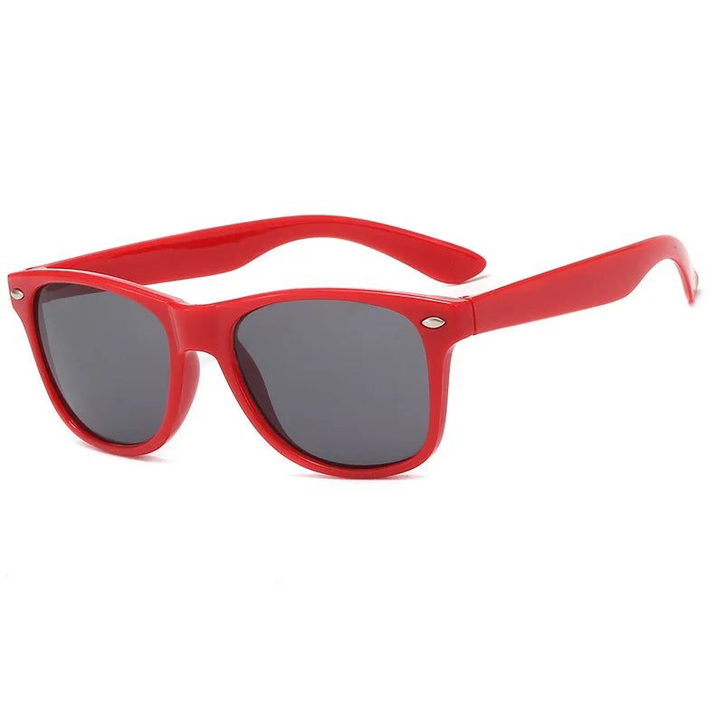 Childrens Ink Glasses | Kids Rice Nail Square Fashion Sunglasses Set