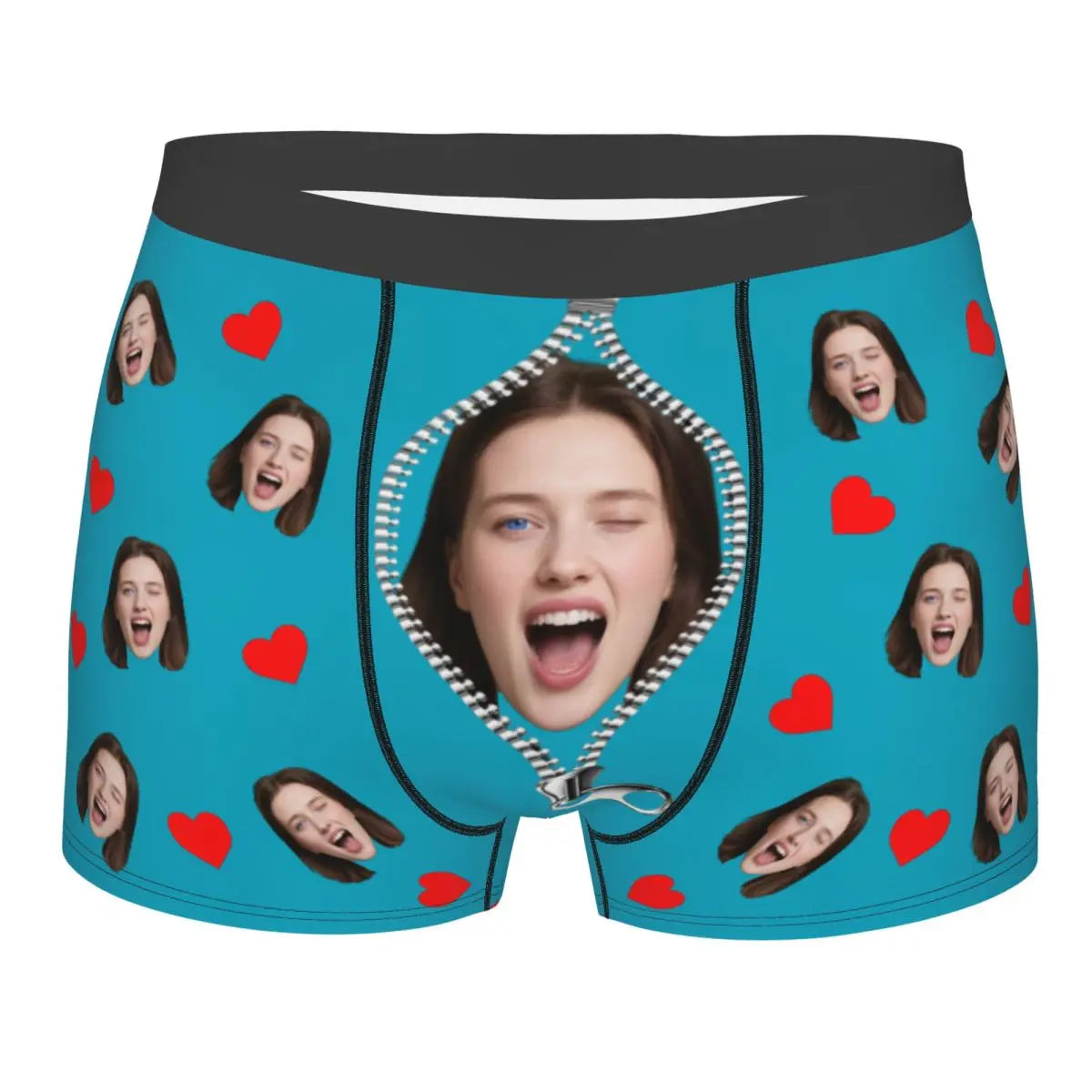 Custom Face Boxer Briefs - Personalised Photo Underwear Gift