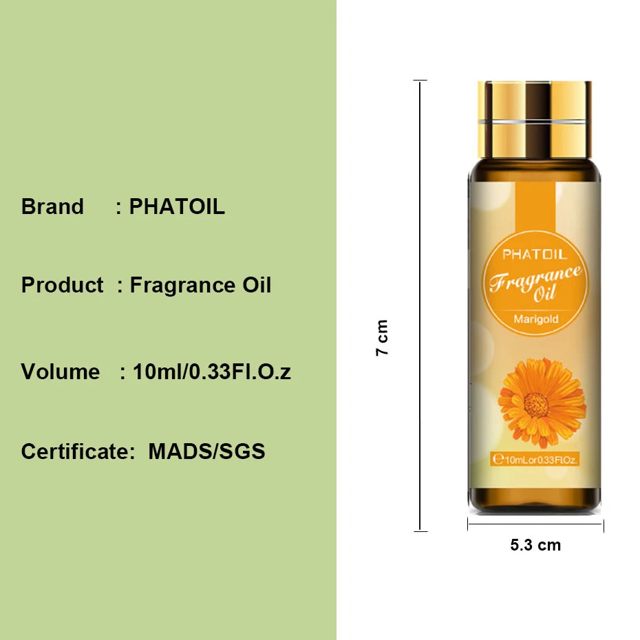 10ml Fragrance Oil with Glass Dropper - Coconut & Vanilla Aroma