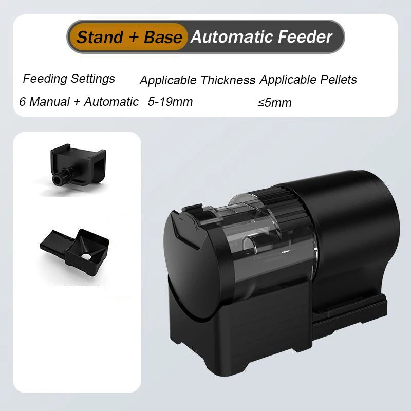 Automatic Fish Feeder | 100ml Digital Timer & Adjustable Portion Control