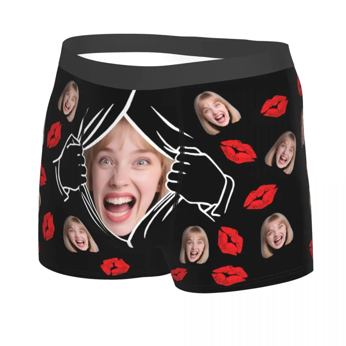 Custom Face Boxer Briefs - Personalised Photo Underwear Gift