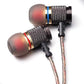 DM6 Copper Forged Earphones | HiFi Bass 3.5mm In-Ear Headphones + MIC
