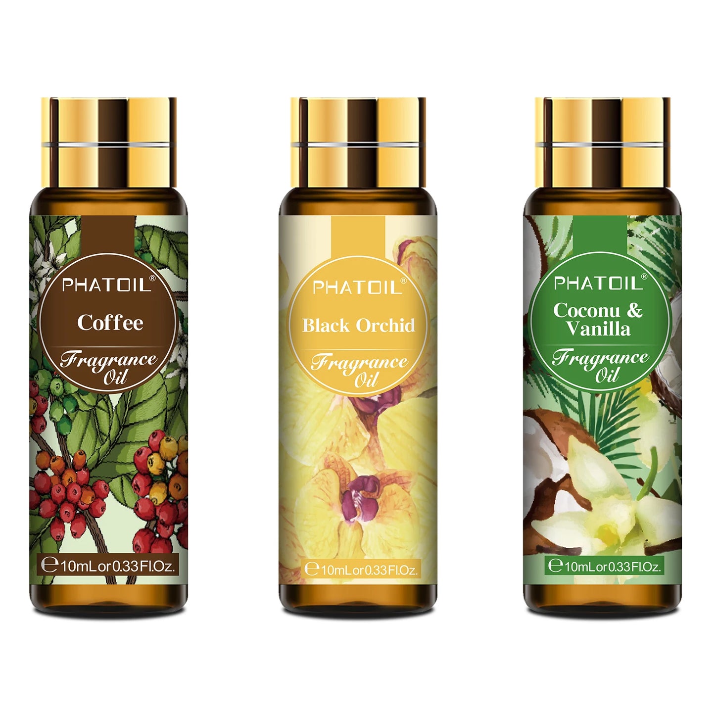 10ml Coconut & Vanilla Fragrance Oil - Fresh Linen Aroma Oil