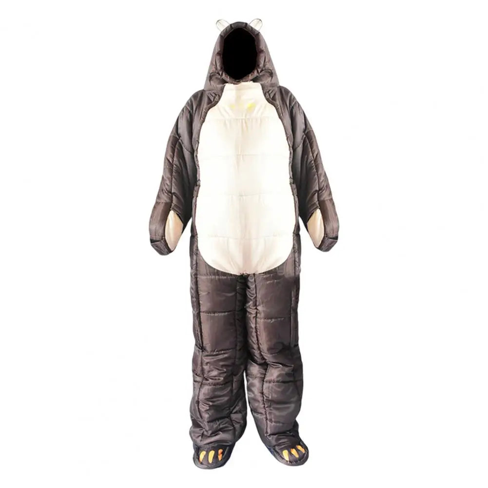 Wearable Humanoid Sleeping Bag | -5°C Winter Mummy Bag with Arm Holes