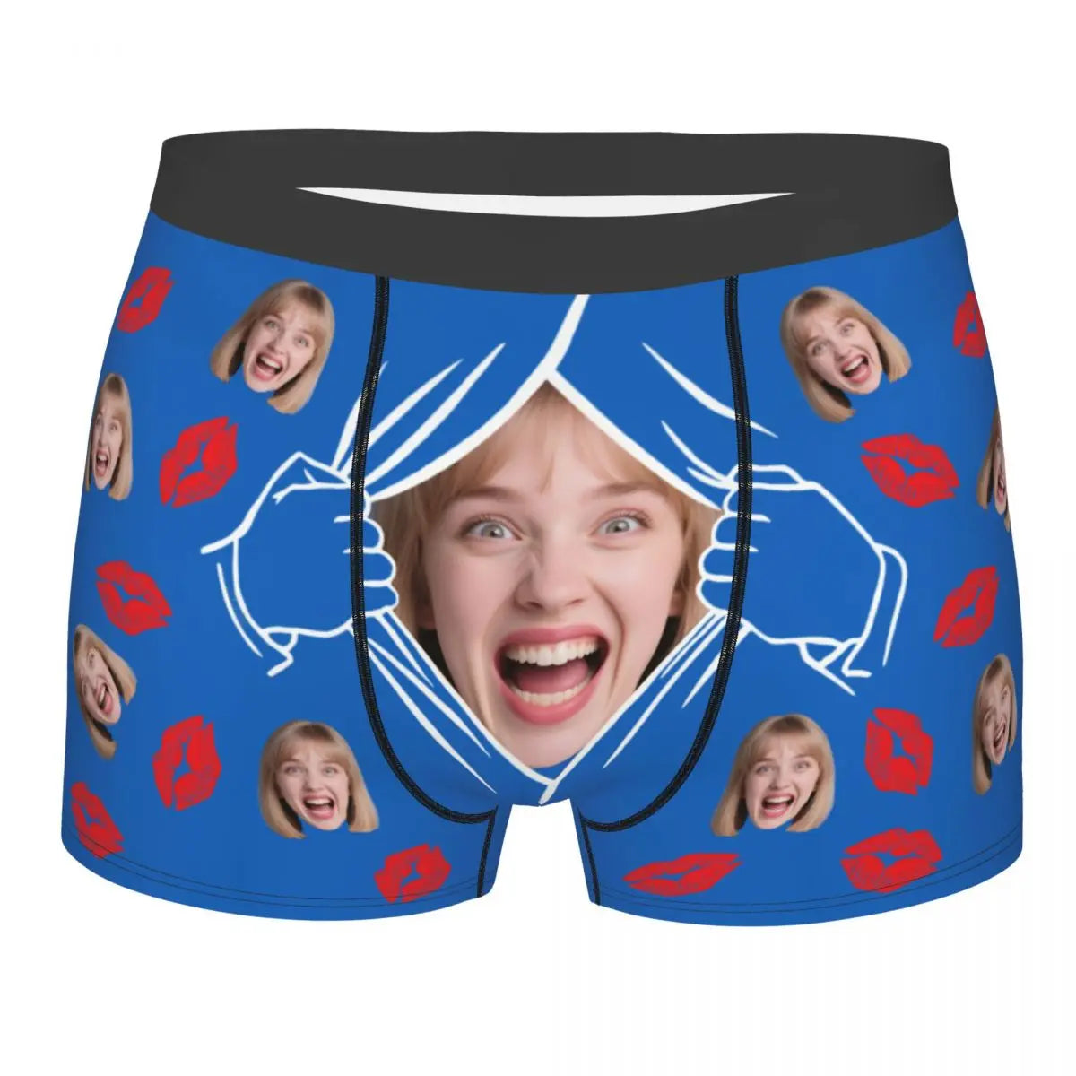 Custom Face Boxer Briefs - Personalised Photo Underwear Gift