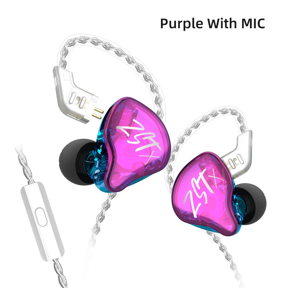 HiFi In-Ear Monitor Earphones | Detachable Cable Wired Gaming Headset
