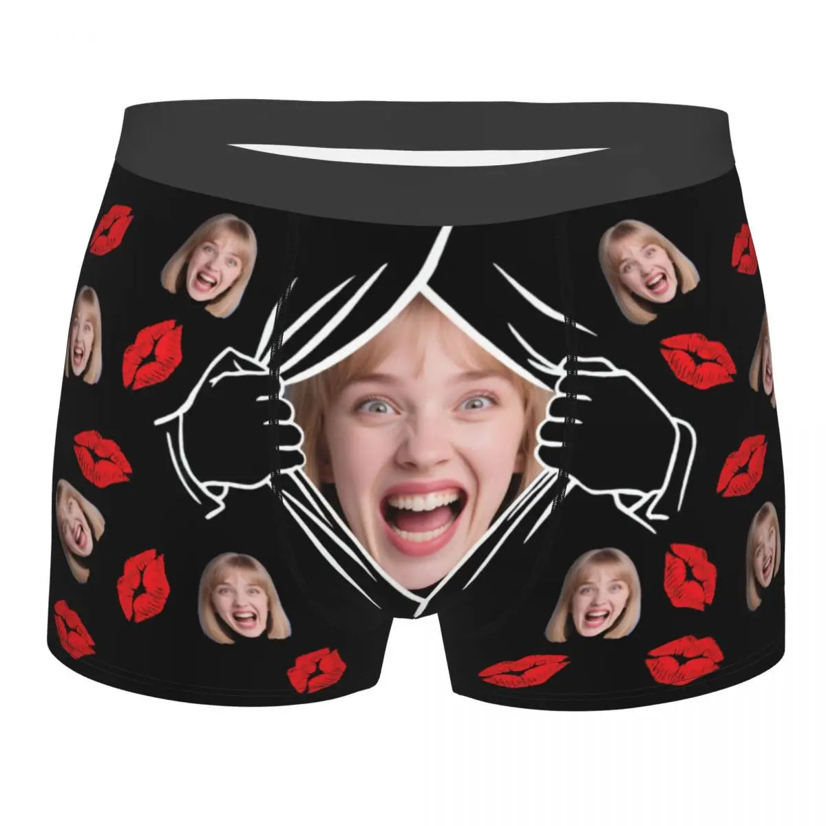 Custom Face Boxer Briefs - Personalised Photo Underwear Gift