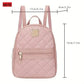 Fashion PU Leather Backpack | Designer Mini School Bag for Women Set