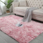 Soft Fluffy Tie-Dye Rug - Modern Plush Shaggy Area Carpet