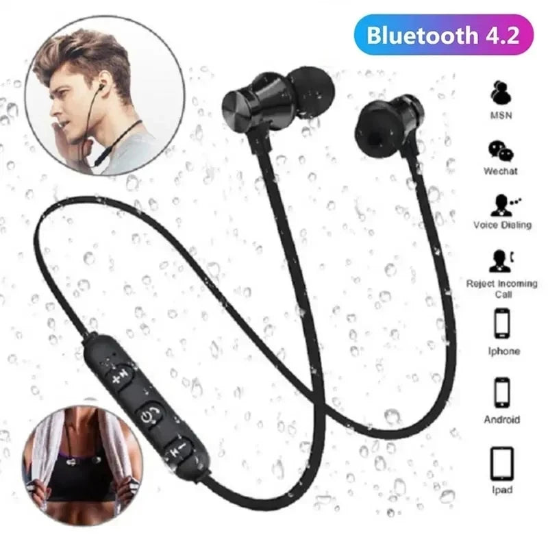 XT11 Wireless Magnetic Earphones | Bluetooth Sport Stereo Earbud Set