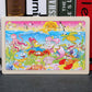 24-Piece Wooden Jigsaw Puzzles - Kids Cartoon Animal Designs