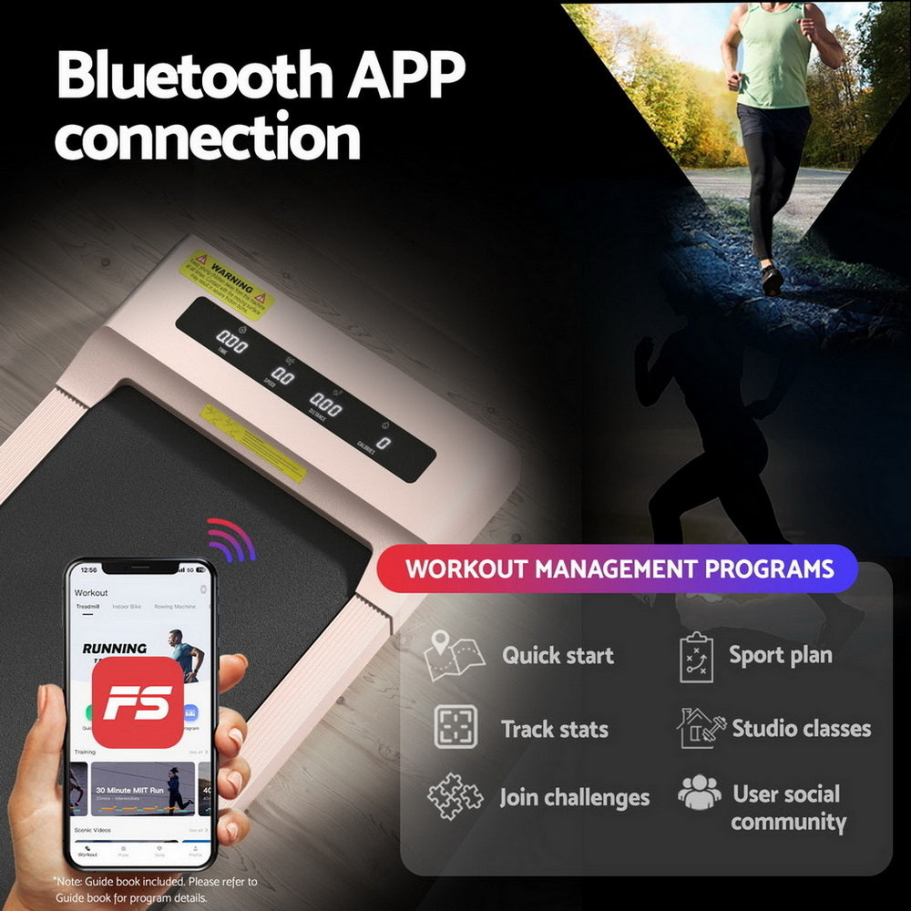 Electric Treadmill Standing Desk Combo | Walking Pad 360mm