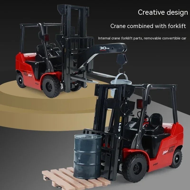 RC Forklift Truck 1:8 Scale | 2.4G Remote Control Motorized Lift Toy