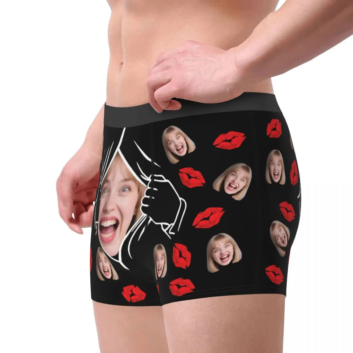 Custom Face Boxer Briefs - Personalised Photo Underwear Gift