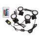 IP68 Waterproof LED Underwater Light - 12V RGB Pool Spot
