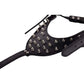 Spiked Studded Dog Harness Set - Heavy Duty Leather 3-Piece