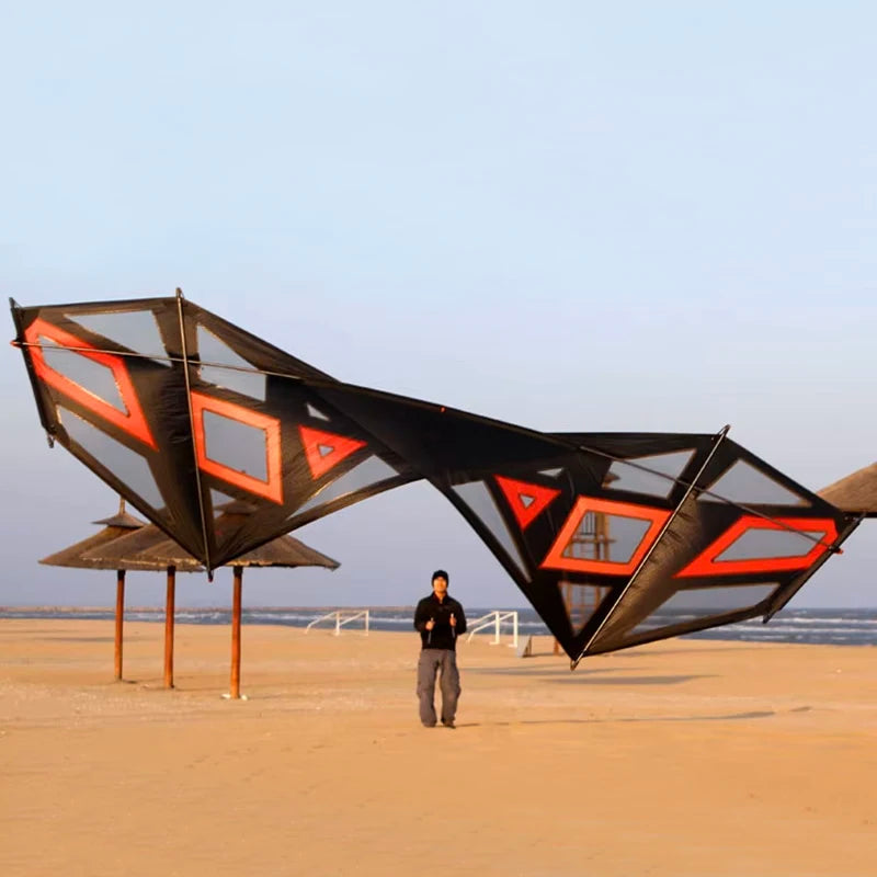 2.4m Quad-Line Stunt Kite - Professional Acrobatic Power Wing