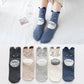5 Pairs Women's Cat Socks - Cute Animal Cartoon Cotton Art