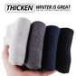5 Pairs Mens Cotton Business Socks - Thick Warm Winter Socks