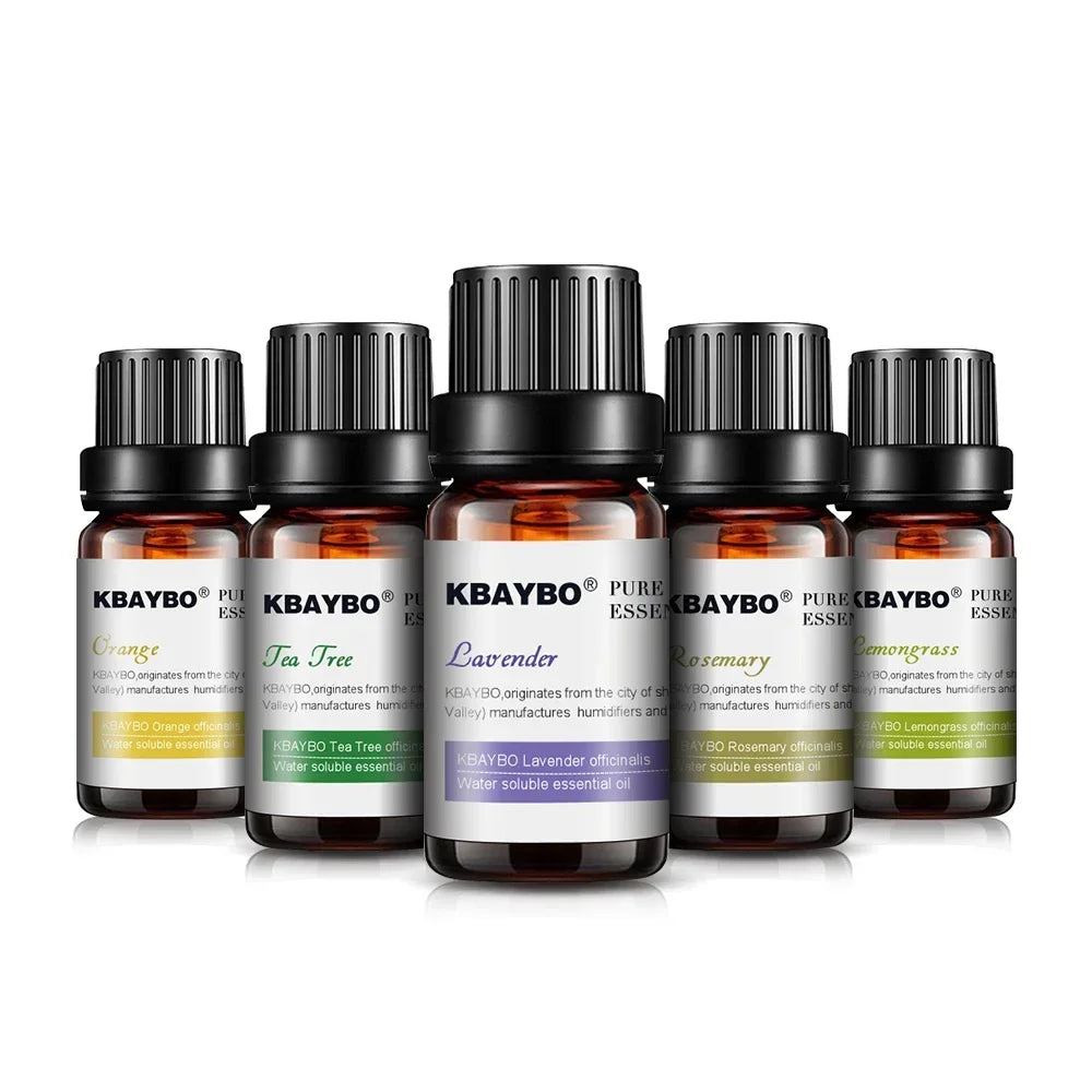 6 Essential Oils Aromatherapy Set | Pure Scents for Diffuser & Spa