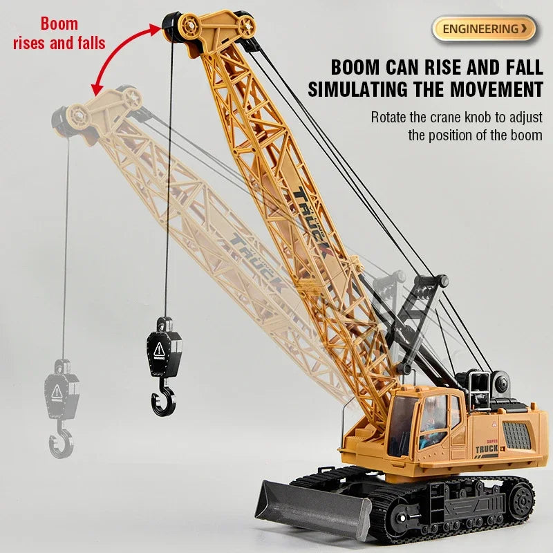15CH RC Spray Crane Truck | Pro Alloy Metal Remote Control Excavator