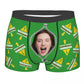 Custom Face Boxer Briefs - Personalised Photo Underwear Gift
