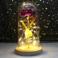 LED Enchanted Galaxy Rose in Glass Dome - Forever Flower Gift