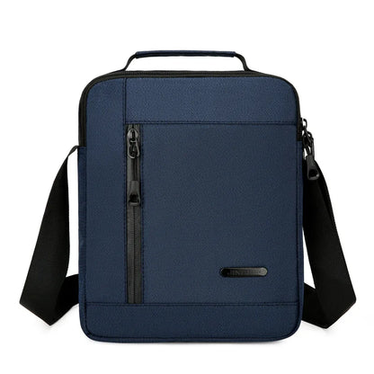 Men's Business Casual Crossbody Bag - Large Tablet Messenger