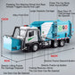 1:18 Alloy Garbage Truck Toy | Electric Sanitation Car Lights & Sound