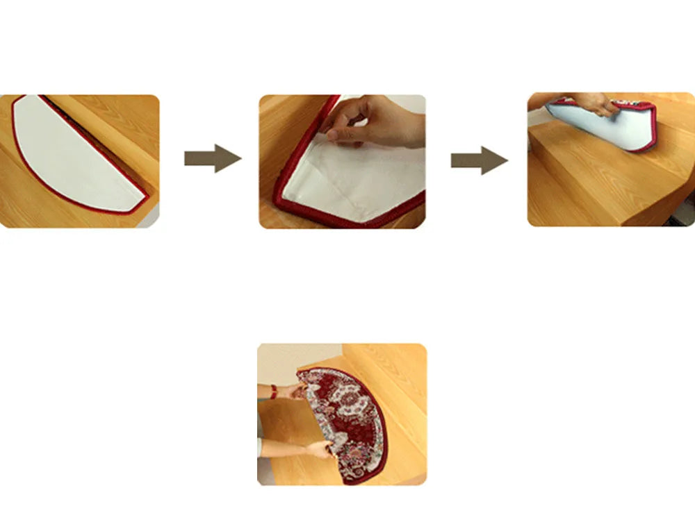 Non-Slip Stair Treads | Peel & Stick Self-Adhesive Carpet Runner