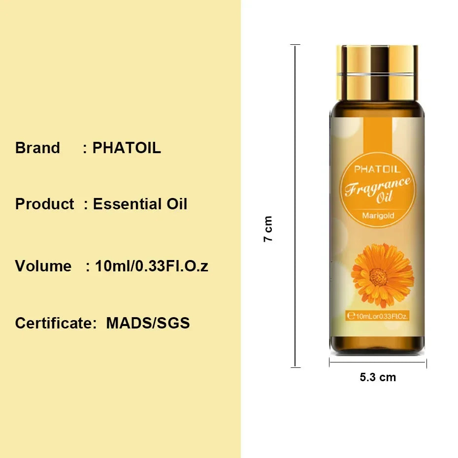 10ml Fragrance Oil with Glass Dropper - Coconut & Vanilla Aroma