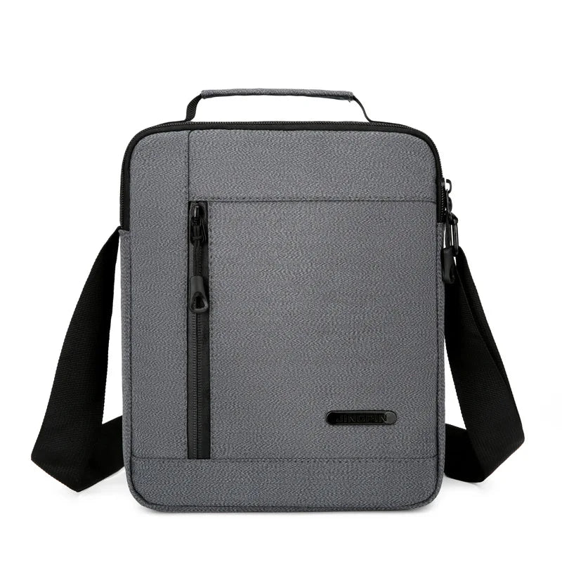Men's Business Casual Crossbody Bag - Large Tablet Messenger