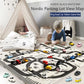 Kids Road Playmat - Educational City Traffic Car Map Rug