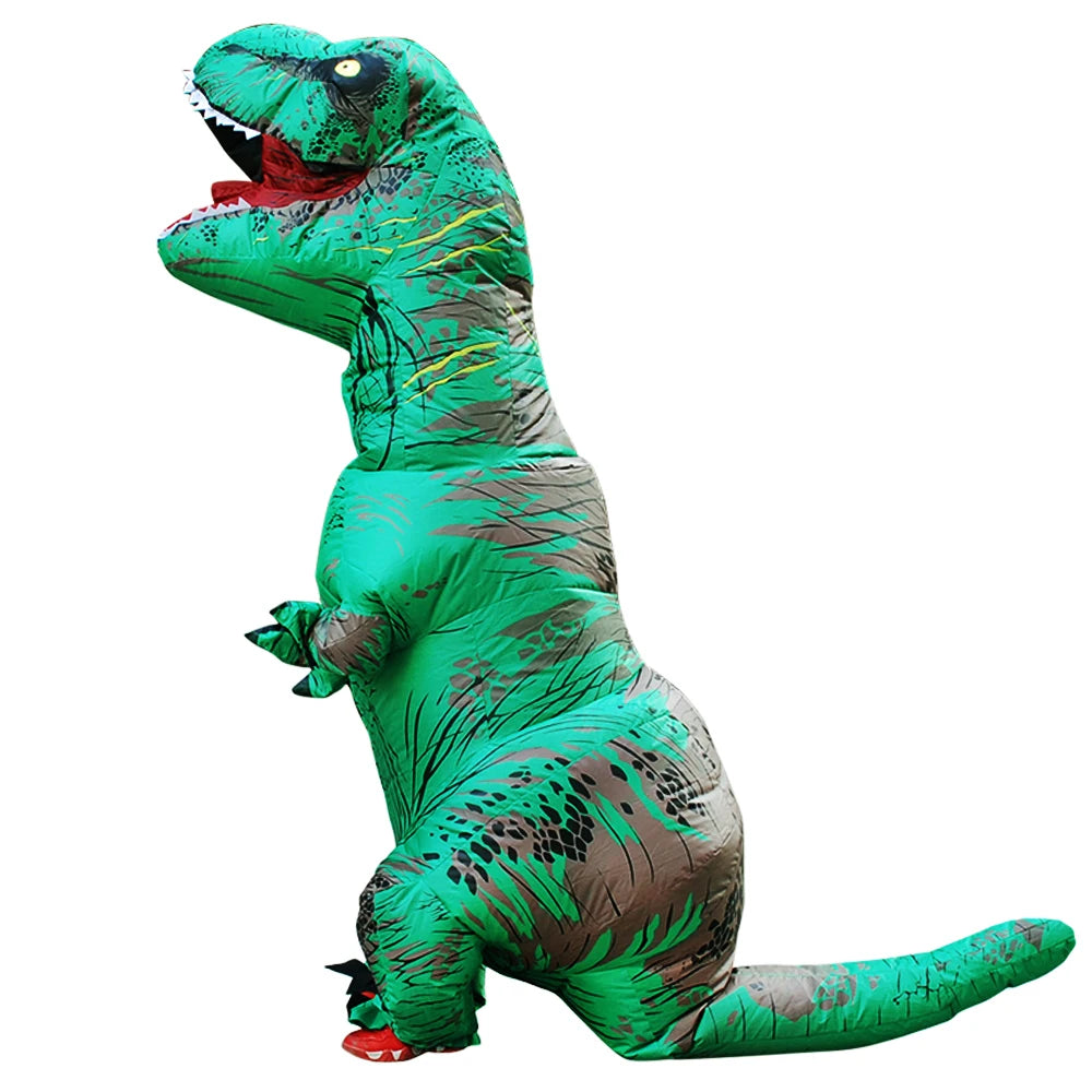 Inflatable T-Rex Dinosaur Costume | Full Body Kids & Adult Cosplay Suit