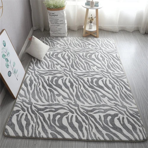 Glow in the Dark Stars Rug | Luminous Non-Slip Kids Room Bedroom Mat