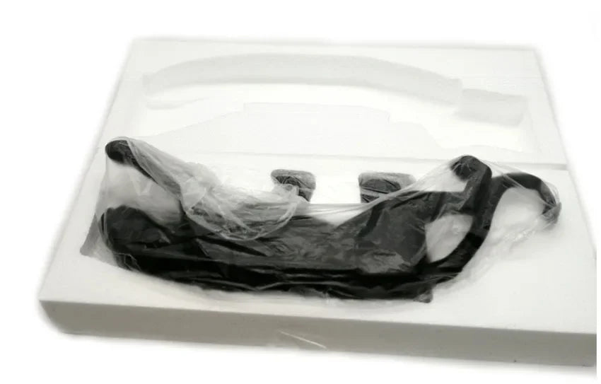 Geometric Panther Statue - Modern Gold Leopard Resin Sculpture