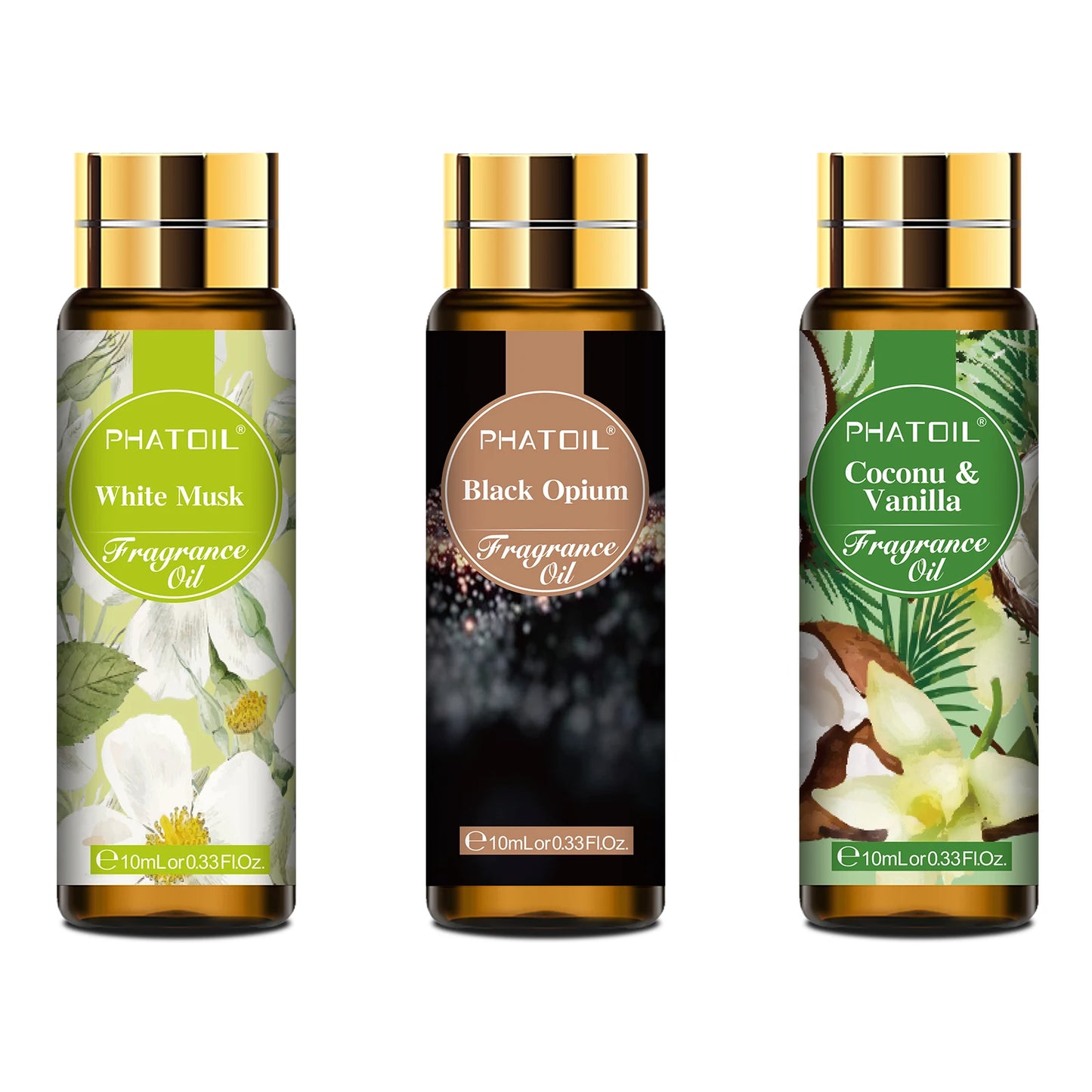 10ml Coconut & Vanilla Fragrance Oil - Fresh Linen Aroma Oil