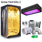 Hydroponic Grow Tent Kit | Full Spectrum LED & Carbon Filter System