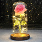 LED Enchanted Galaxy Rose in Glass Dome - Forever Flower Gift