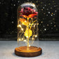 LED Enchanted Galaxy Rose in Glass Dome - Forever Flower Gift