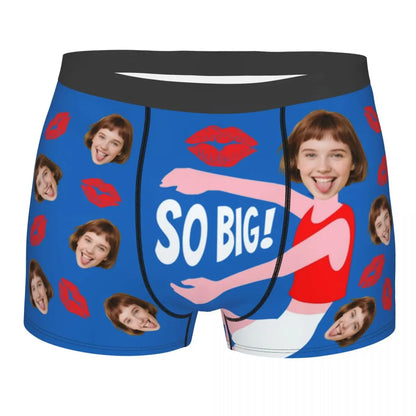 Custom Face Boxer Briefs - Personalised Photo Underwear Gift