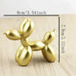 Modern Balloon Dog Statue | Nordic Pop Art Resin Puppy Ornament