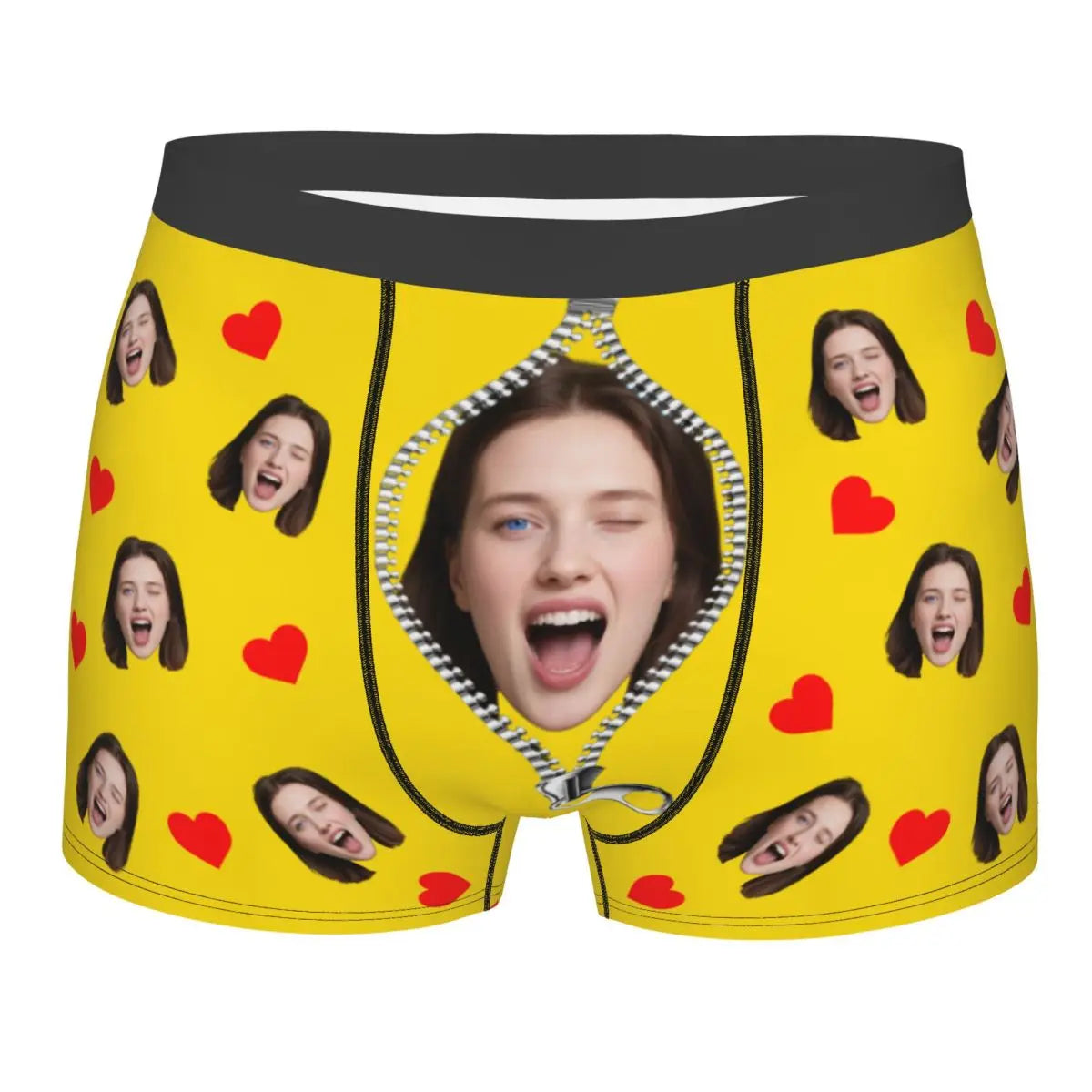 Custom Face Boxer Briefs - Personalised Photo Underwear Gift