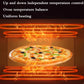 Double Layer Electric Pizza Oven - Stainless Steel 220-240V